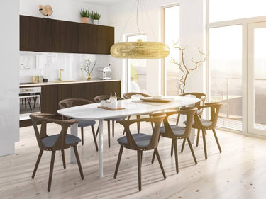Brown Wenge houtlook interieurfolie toegepast in interieur