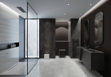 Brownish Oak houtlook interieurfolie toegepast in interieur