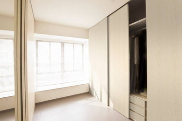 Cream Pine houtlook interieurfolie toegepast in interieur
