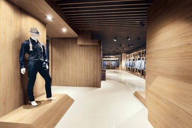 Freijo Laurel houtlook interieurfolie toegepast in interieur