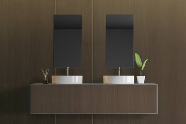Golden Dark Brown metaallook interieurfolie toegepast in interieur