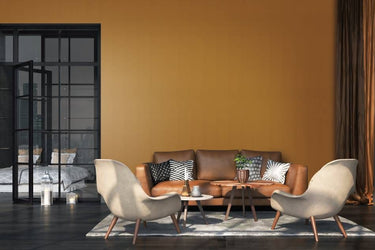 Hard Gold metaallook interieurfolie toegepast in interieur
