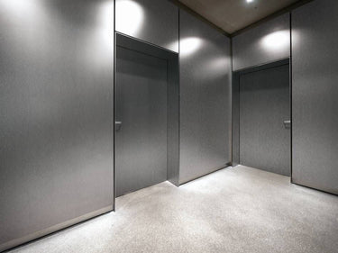 Hard Silver metaallook interieurfolie toegepast in interieur