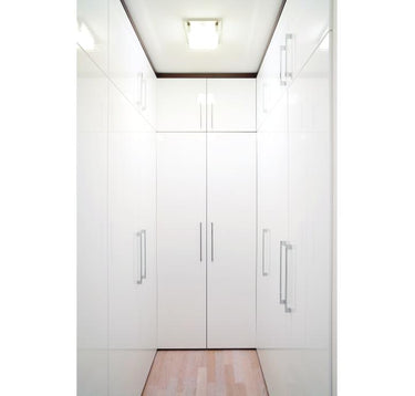 Lacquered White hoogglans interieurfolie sfeerbeeld moderne keuken