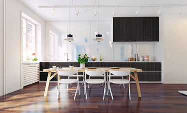 Mario Grey Oak houtlook interieurfolie toegepast in interieur