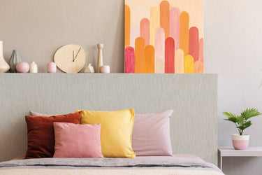 Mika Light textiellook interieurfolie toegepast in interieur