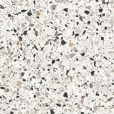 Terrazzo Mixed Black steenlook interieurfolie kleurstaal
