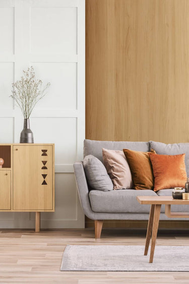 Natural Maple houtlook interieurfolie toegepast in interieur