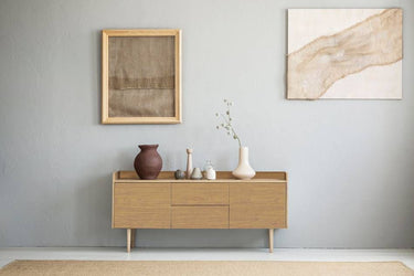 Oaky houtlook interieurfolie toegepast in interieur