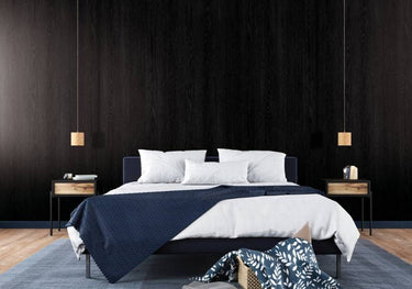 Rich Black Painted houtlook interieurfolie toegepast in interieur