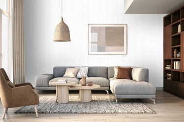Rich White Painted houtlook interieurfolie toegepast in interieur