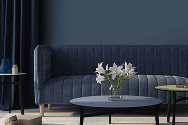 Steel Blue matte interieurfolie sfeerbeeld industrieel interieur