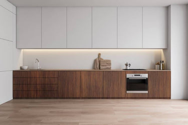 Toasted Oak houtlook interieurfolie toegepast in interieur